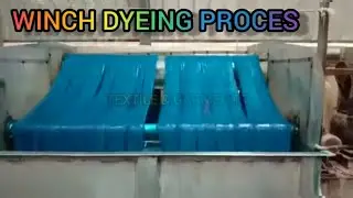 Winch Dyeing Process, Winch Dyeing Machine Process