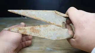 Restoration Sheep Shearing Scissors, Part 1