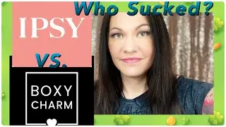 Boxycharm Premium vs Ipsy Glambag Plus Unboxing Review March 2022 | Coupon Codes in Description