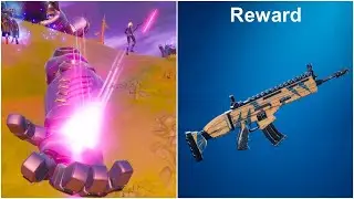 Launch Off All Sentinel Hands Without Touching the Ground in Fortnite (Week 4 Wolverine Challenge)