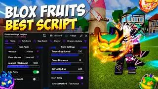 Blox Fruits Script (Keyless) – Auto Farm, Fast Attack, Sea Event, Spawn Fruit, Mastery & More!