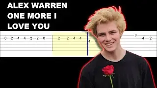 Alex Warren - One More I Love You (Easy Guitar Tabs Tutorial)