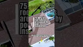 75-80% of roof failures are caused by poor roof installation