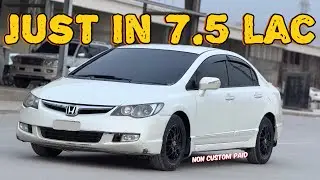 Non custom paid HONDA Reborn 1.3 hybrid (2008) Just in 7.5 lac | delivery all Pakistan available 