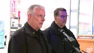 Man shot and killed by police after stabbing woman at Ross store