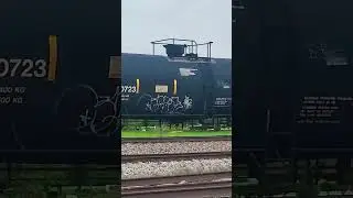 HIGH SPEED TANKER TRAIN WITH DPU IN DYNAMICS! #trains #bnsfrailway #bnsf
