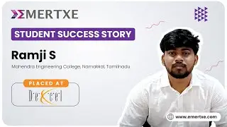 Emertxe Reviews: Ramji Placed at Dexcel | Best Training Institute for Embedded Systems