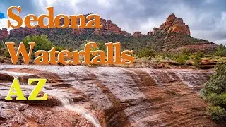 Sedona WATERFALLS | Rare Landscape Photography Adventure in Arizona Vlog 2020