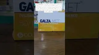 Tab:Galza-Met | Don't forget to Subscribe for more informative videos | Medicine ProMax | #medicine