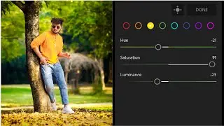 Yelo green effect Lightroom photo editing//Preset download free//