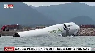 AirACT Boeing 747 crashes in Hong Kong