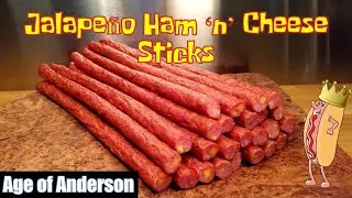 Колбасный король: палочки с ветчиной и сыром халапеньо