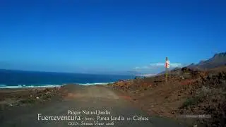 2016 Fuerteventura from Punta Jadina to Cofwte Driving Movies Street View #0321