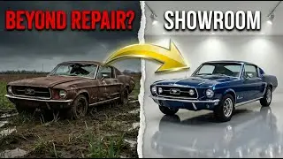 ABANDONED 2005 Ford Mustang GT: Full Restoration from RUST to RICHES (Satisfying Transformation)