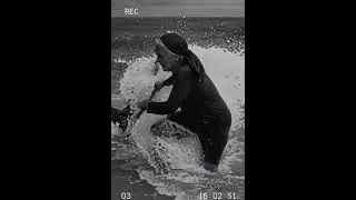 Grandma Fights a Shark to Protect the Beach 🦈💥 (CCTV Leak)