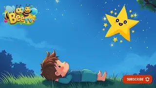 Twinkling Starry Sky | Magical Kid's Nighttime Rhyme 🌟✨ | Bee Tv