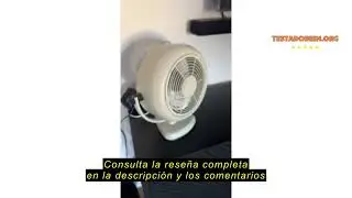 Rese&ntilde;a del Cecotec Ventilador de Sobremesa EnergySilence 800 RetroDesk Beige, 20W de potencia, 8 Pul