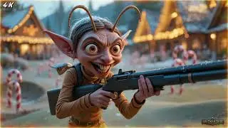 🎵 Trap Elf Earwig. 4k Dark Trap | Melodic Piano | Good Bass | 4k Vidéo Music for TV 4k 🎵