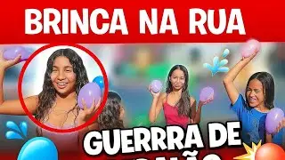 Desafio sa garrafa cm balão 🎈 de água - Feliz Dia das Crianças. 