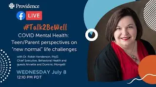 COVID Mental Health: Teen/Parent perspectives on 