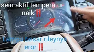 Penyebab Temperatur Naik saat Sein dinyalakan‼️#canter #djumaerichanel