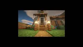 Minecraft - Easy Survival Tower Base #minecraft #tutorial #cinematic