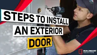How to Install an Exterior Door (5 Steps)