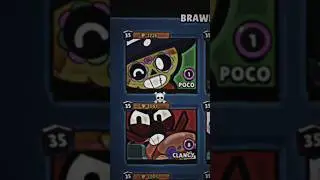 Rank 40 Poco at Power level 1 ☠️ #brawlstars #edit #leaderboard #trending #viralshorts #new #bs