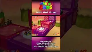 New Mario Bros 64 - Donut Block Skyway #shorts