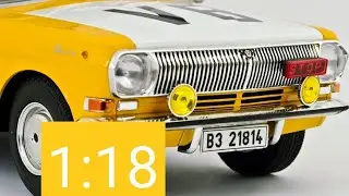 ( 52.).- (( 1:18.)).- Volha Gaz 24. - VB. Policie - ČSSR...Czechoslovakai.