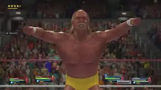 WWF Superstars Hulk Hogan & The Big Bossman 🆚 Haku & The Barbarian
