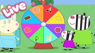 🍎 Peppa Pig Best Bites LIVE! 🐷 Peppa’s Food & Cooking Moments |  Tales Full Episodes 24/7