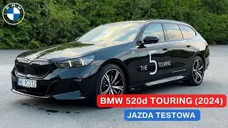 Jazda testowa BMW Serii 5 520d Touring (2024) | #bmtv | #197