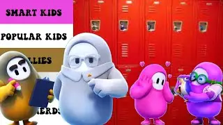 Ranking Fall Guys Characters as High Schoolers
