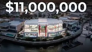 Inside MASSIVE Sovereign Islands Mansion w/ its own CASINO | Gold Coast, QLD