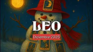 LEO -DIC 2025- UNA DECISIÓN MUY BIEN PENSADA‼️1 AS BAJO LA MANGA🎉🃏2 CAMINOS Y 1 DESTINO…🛤️😱👀