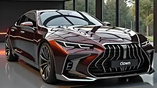 2025 Toyota Crown Luxury Sedan &ndash; Bold Front Design & Sleek Body