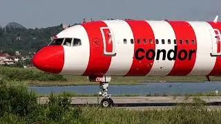 CONDOR 757-330 DEPARTING CORFU