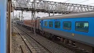 Barbil Janshatabdi Express Meets Titlagarh Ispat Express