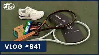 Столько нового теннисного снаряжения! Ракетки от Wilson; обувь Roger Pro; струны Lux Eco и многое другое. VLOG841