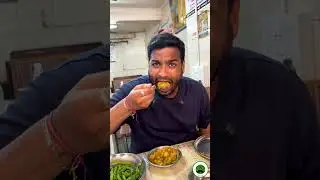 Dal Pakwan Sindhi Breakfast in Bhavnagar Gujarat | Jay Somnath Veggie Paaji #foodshorts #streetfood