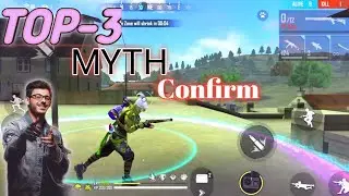 myth confirmed free fire |Top mythbusters in free fire battle ground after update | Avenger Gaming