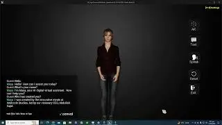 AI-Powered Metahuman Chat Companion – Engage Via Text and Voice Interaction | UE5 + Convai + iClone