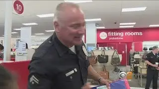 Shop-With-A-Cop Programs Hits Needy School Kids Right On Target