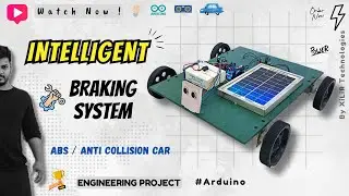 ABS Intelligent braking System using Arduino | Collision Avoidance Car