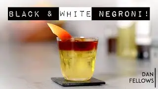 BLACK & WHITE NEGRONI: Equal Parts, Epic Taste!