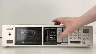 Onkyo TA-R77 Tape deck (Gear Version - No Idler) [1983-85] - Function demo [Funktions-Demo]