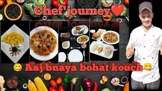 Vlog#9 /aaj colg m banie bohat si dishies...😋#chef'journey