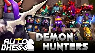 Are DEMON HUNTERS OP!? (Rogue Guard 2 with NEW items) | Zath Auto Chess 7