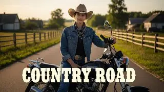 Country Road 🌵 Calm Acoustic Country Music for Driving & Relaxation